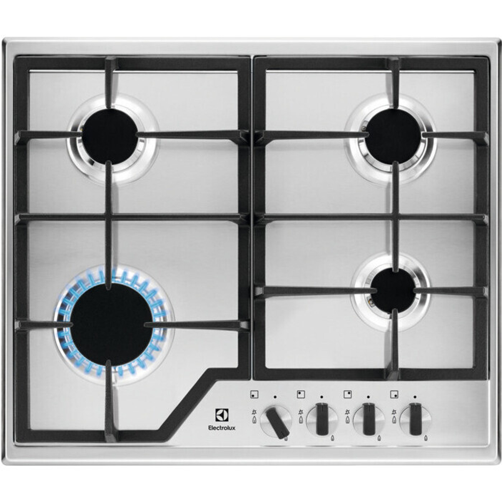 Встраиваемая газовая варочная панель Electrolux GPE263MX