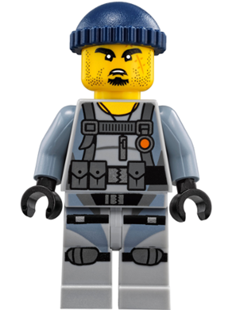 Минифигурка LEGO Njo341 Стрелок армии акул