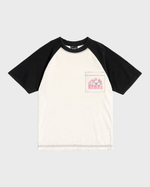 Футболка LAKAI X RIPNDIP Raglan Tee White / Black