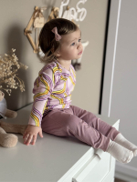 Штанишки, сет из 3х штук Mjölk Desert Rose/Beige/White Sand