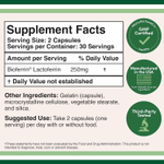 Double Wood Supplements - Lactoferrin 60 capsules