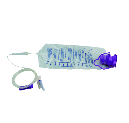 Трубка для энтерального питания гравитационная FS1018-1000 с мешком 1000 мл Alba Healthcare