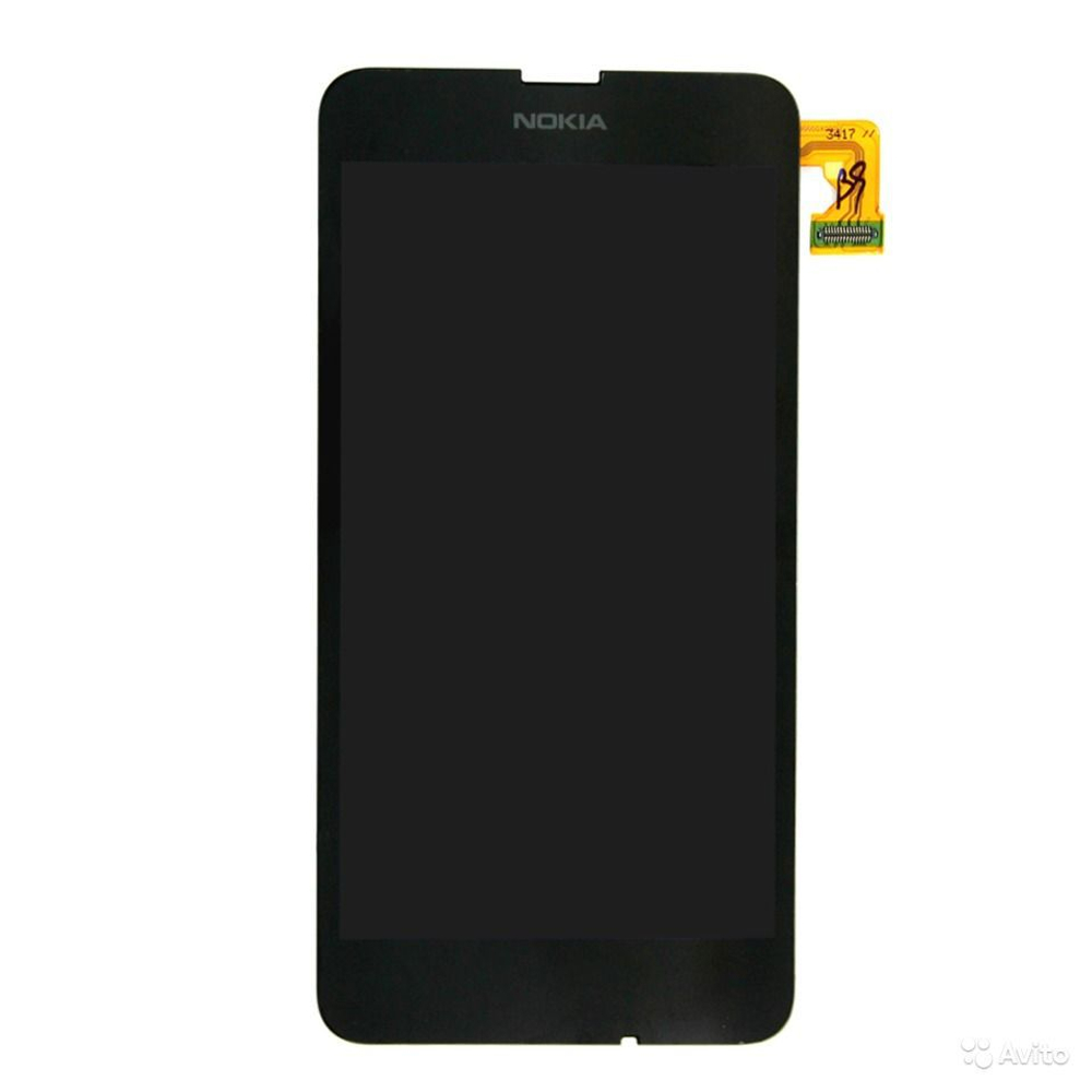 Дисплей для Nokia 630/630 Dual/635 (RM-976/RM-978/RM-979/RM-974) модуль Черный