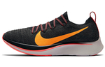 Кроссовки Nike Zoom Fly 1 Flyknit Black Orange Peel (Женская размерная сетка)