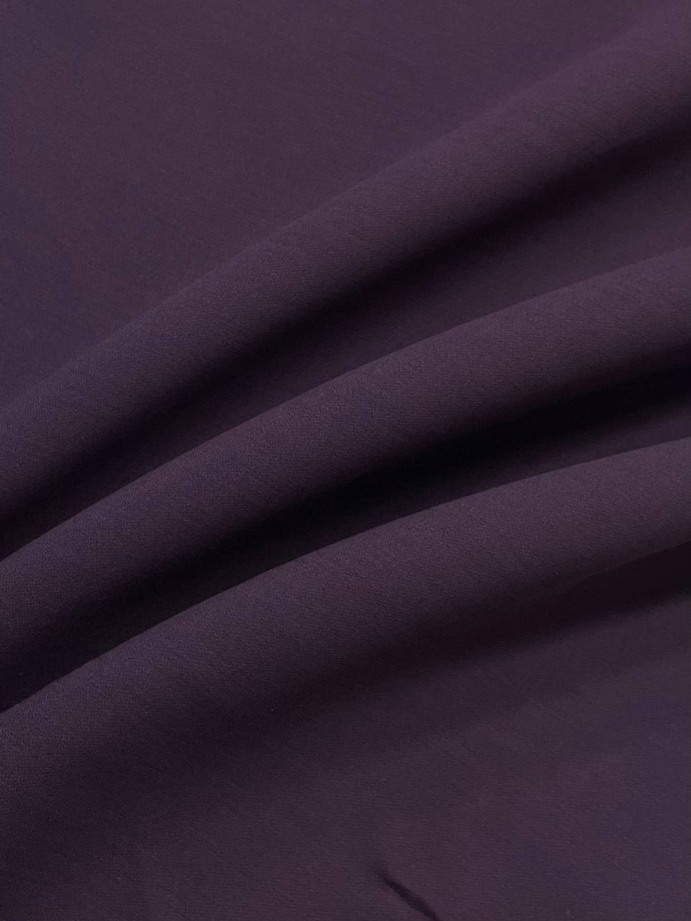 Шерсть с шелком и эластаном костюмно-плательная Valentino фиолетовая