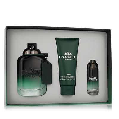 Coach Green EDT 100 ml + EDT MINI 15 ml + SG for Body & Hair 100 ml (man) 1 pcs