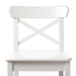 Барный стул - IKEA INGOLF/ИНГОЛЬФ ИКЕА, 40х46х102 см, белый