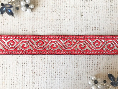 Тесьма жаккард, ш. 2 см.