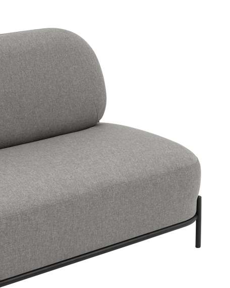 Диван Midnignt серая рогожка