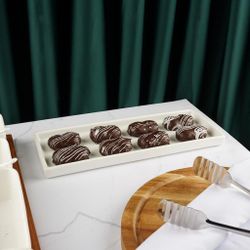 Блюдо прямоугольное 33*12,5 см h2,5 см   P.L. [3]