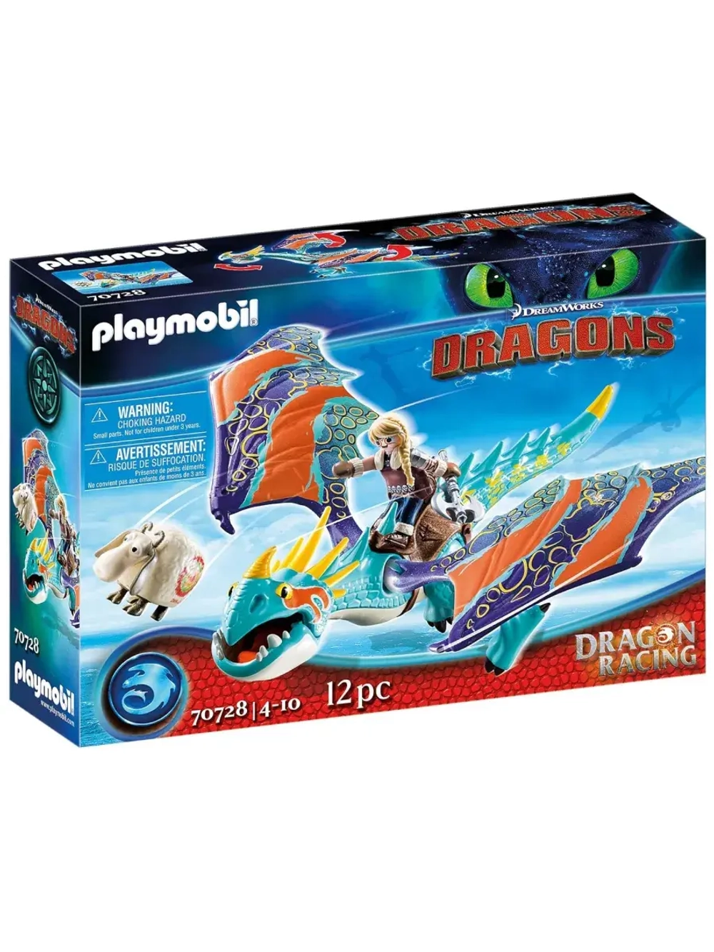 Набор Гонки на драконах Астрид и Громгильда Playmobil 70728