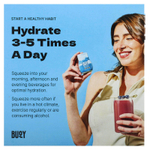 Buoy Hydration, Увлажняющие капли, усилитель напитка, без добавок, 3 шт. В упаковке, по 60 мл (2 жидк. унц.)