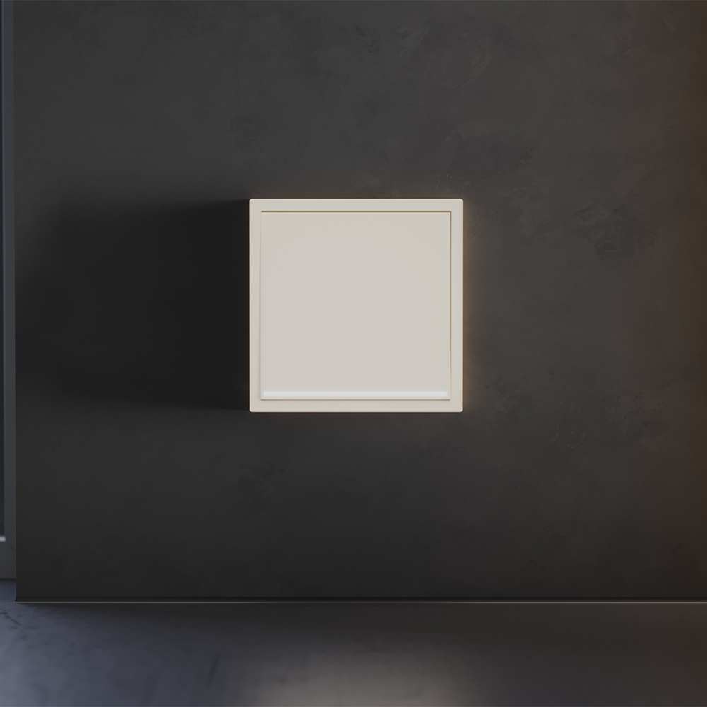 Клавиша для выключателя/переключателя одноклавишного с подсветкой, S70 (хлопок)