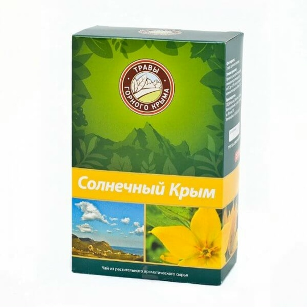 Солнечный Крым коробка, 100 гр., ТМ ТРАВЫ ГОРНОГО КРЫМА