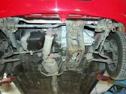 Защита картера и КПП Sheriff для Mazda 121 III 1996-2003 арт.12.0434