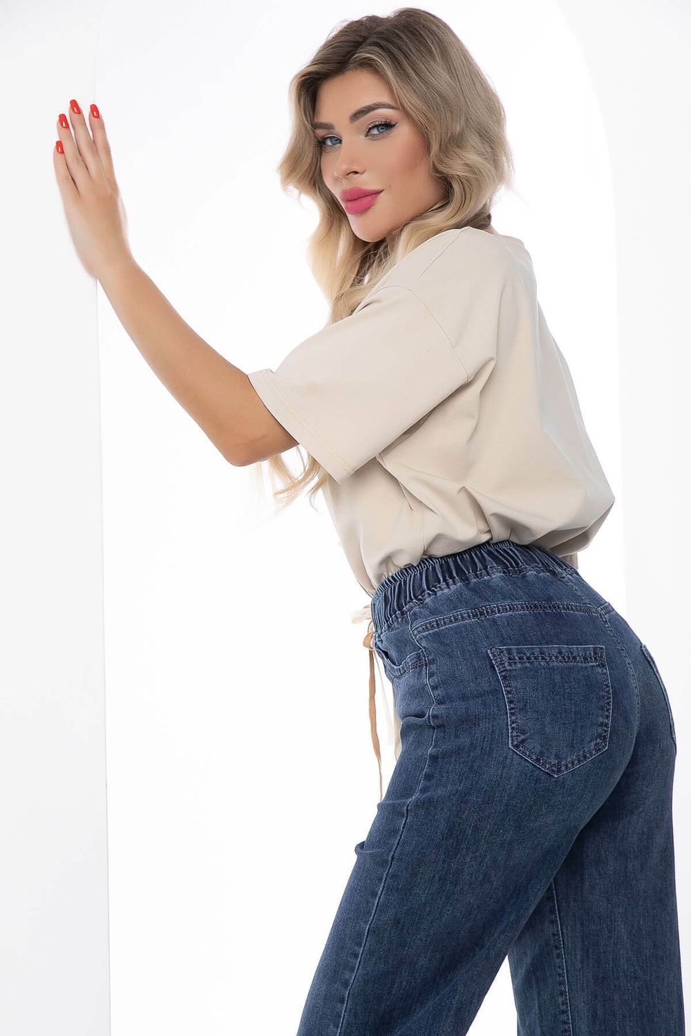 Джинсы "Ибика" (синие) Б9095 LT Collection