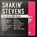 Shakin' Stevens ‎– You Drive Me Crazy (Япония 1981г.)