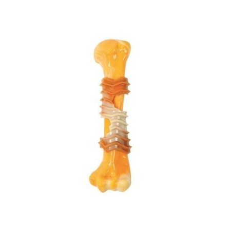Игрушка для собак MPets  Карнивор кость, вкус бекона, желтая 17.8 x 4.9 x 4 см