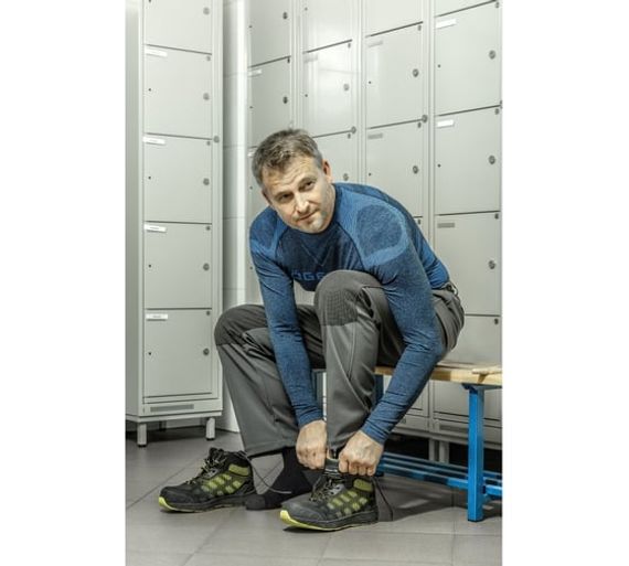 Брюки рабочие графитовые ELDE SOFTSHELL Högert, арт. HT5K357