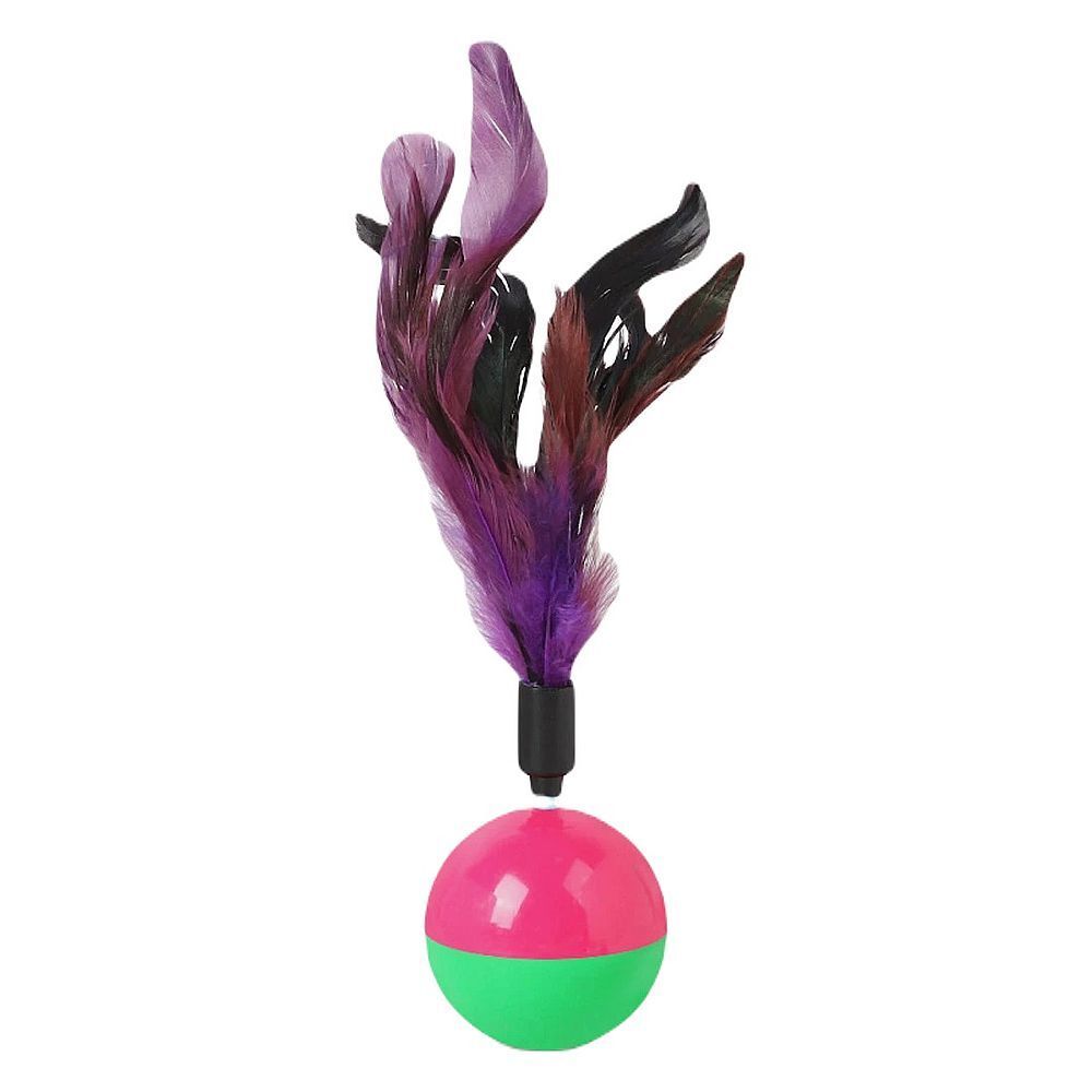 XH-025  Игрушка-неваляшка для домашних животных. Цвет: фиолетовый