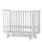 Детская кроватка с продольным маятником Incanto Anniken Белая