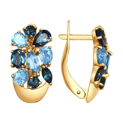 Серьги Au 585 (724841)