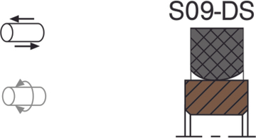 Уплотнение штока S09-ES / S09-DS 70x85.1x6.3 Aksios