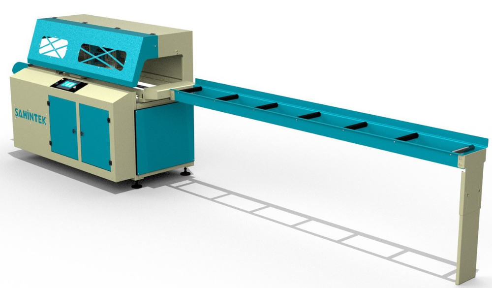 Автоматический станокдля резки алюминиевого и ПВХ профиля в автоматическом режиме под углом 90 градусов