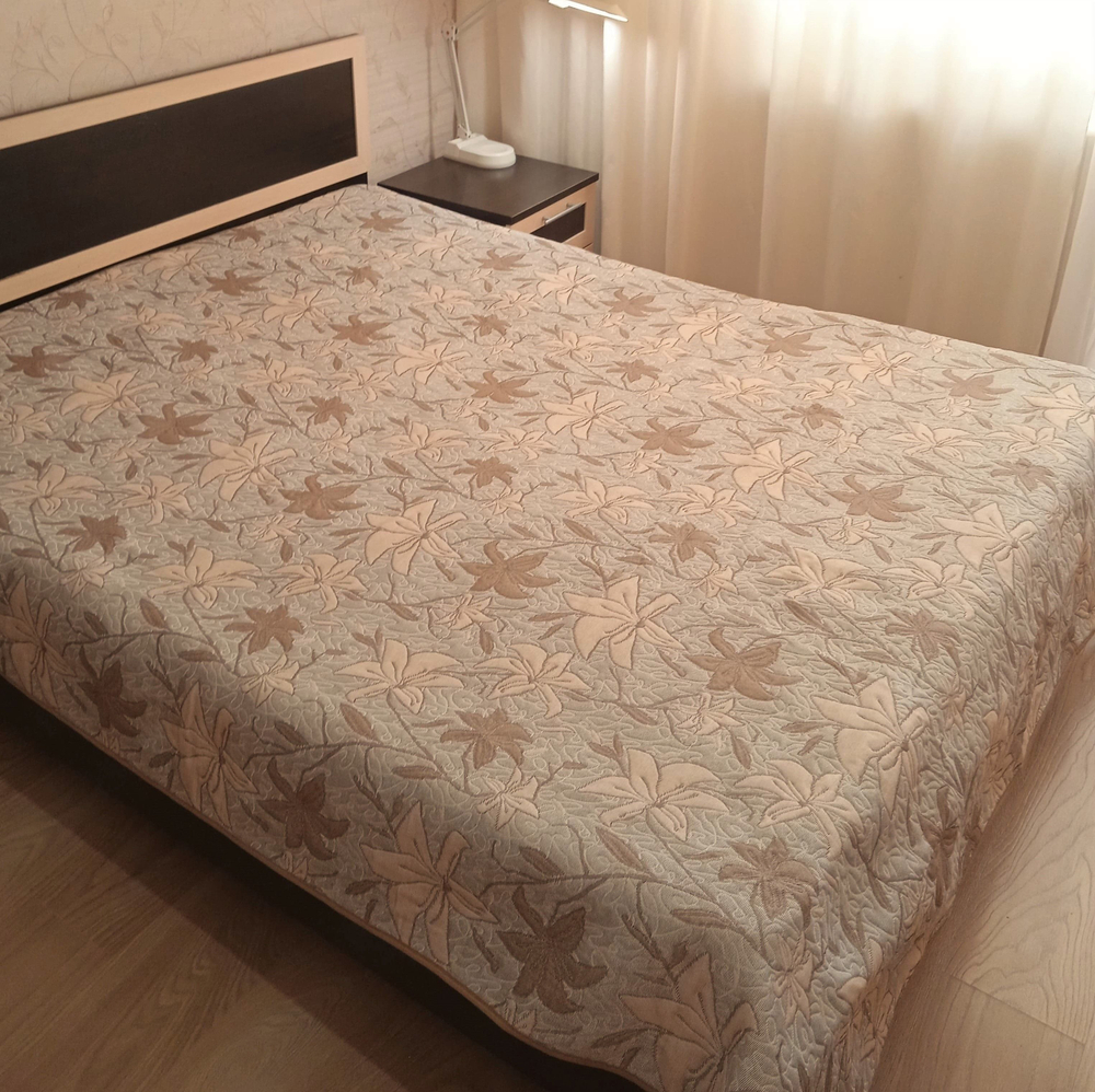 Покрывало жаккардовое двухстороннее Нежность 80-18 евро (240х200)