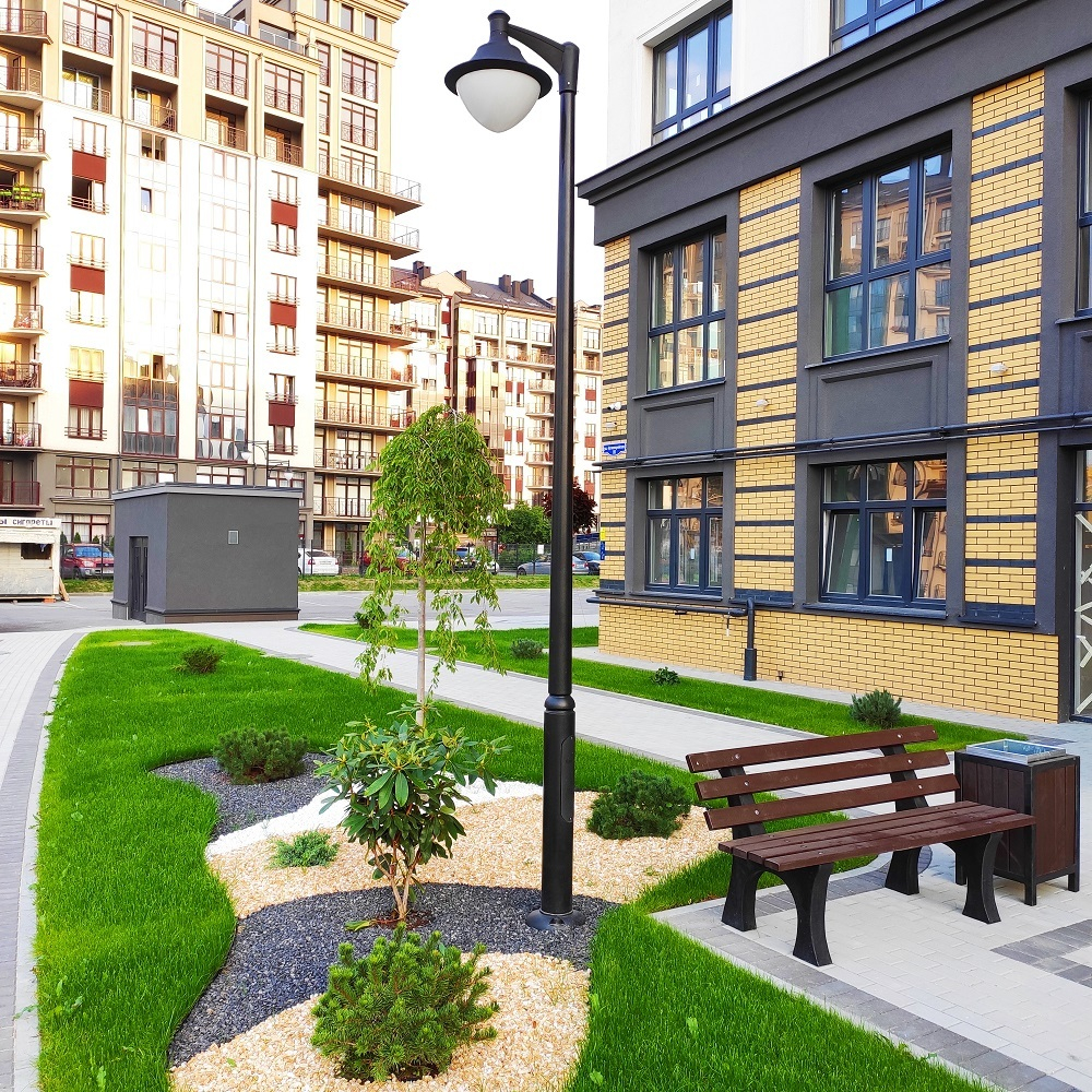 Парковый фонарь Fumagalli VIVI V50.372.A10.AXH27