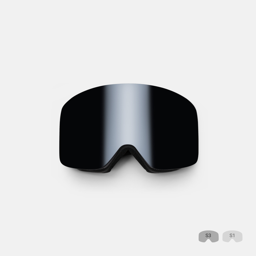 Маска WHITELAB Team One New Silver