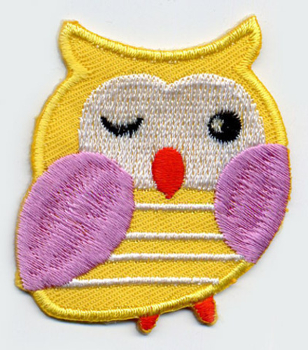 Термоаппликация "Сова" (10216022/151013/0026877/01_Германия)