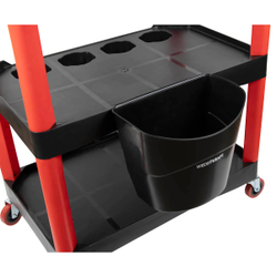 WDK-819U Съемная пластиковая корзина для детейленговой тележки