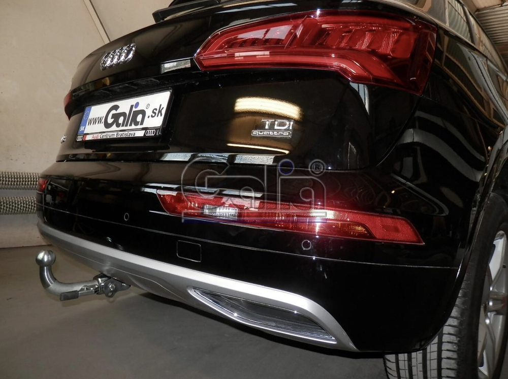 Фаркоп оцинкованный Galia A050C для Audi Q5 2017-(паспорт и сертификат в комплекте)(без электрики)