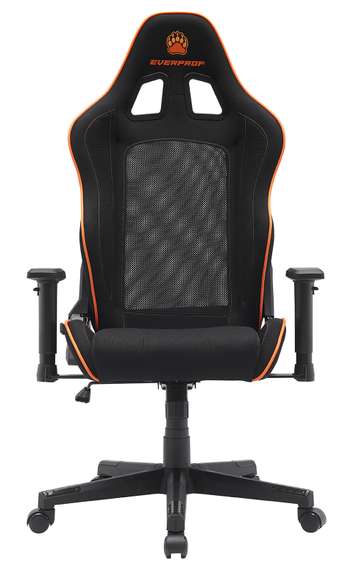 Стул для геймера Everprof Panther Ткань Оранжевый