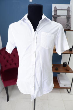 Рубашка Kiabi с коротким рукавом 44 размер