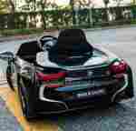 Детский электромобиль "BMW i8" 12V, черный