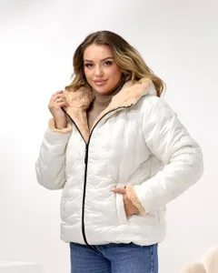 Куртка с мехом УК-4431 Фабрика Моды