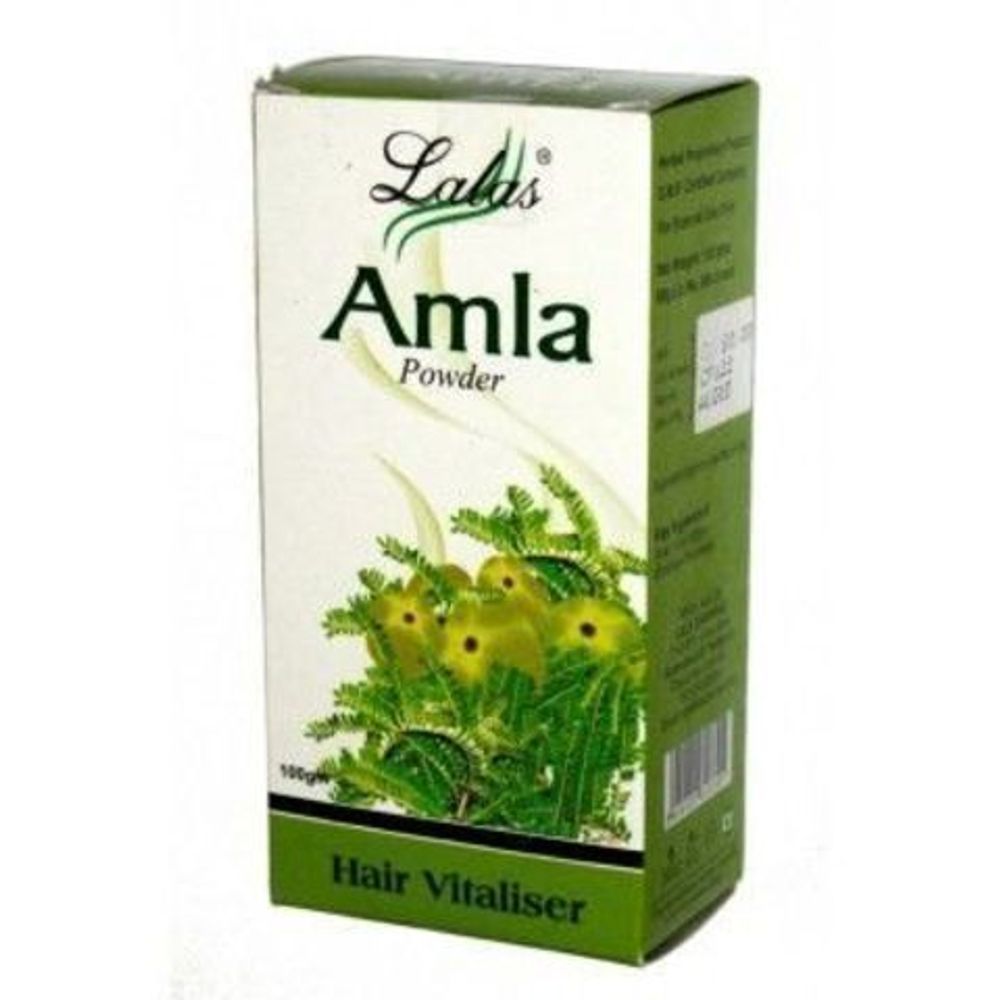 Маска-убтан для волос Амла Лалас питание и оздоровление (Lalas Amla Powder) 100 гр.