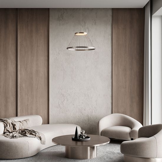 40017/1 LED / подвесной светильник / коричневый