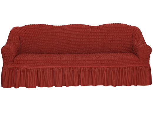 Чехол Стандарт на 3-х местный диван, цвет Терракот
