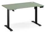 Компьютерный стол Woodville Маркос 120х75 зеленый, черный, ножки черные