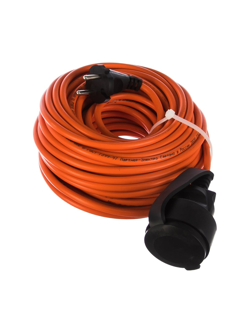 Удлинитель-шнур Gigant б/з ПВС 2х0,75 6A 20м IP 44 INDUSTRY EG PE-012