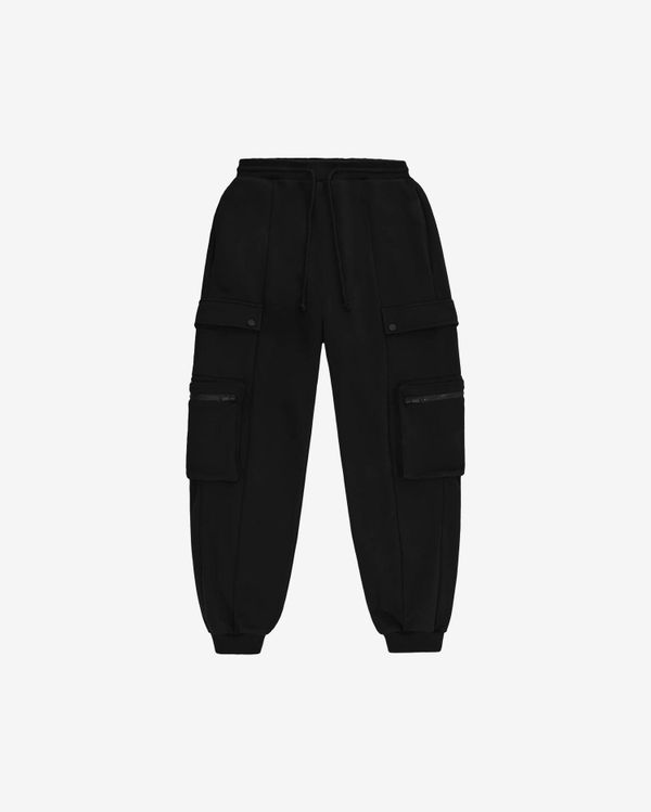 Брюки C карманами черные - фото 1