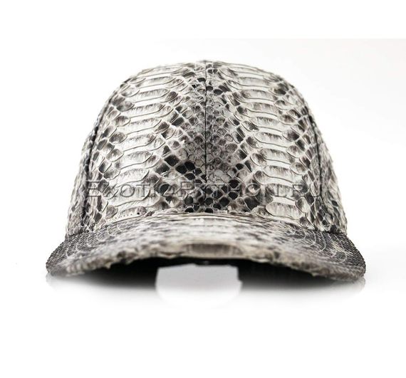 Бейсболка из кожи питона AC-59