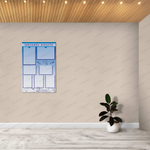 Стенд Школьные новости с карманами 3054