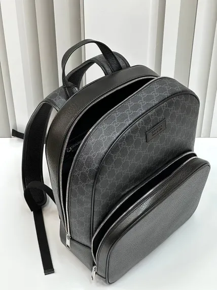 Рюкзак Gucci GG средний с биркой черный