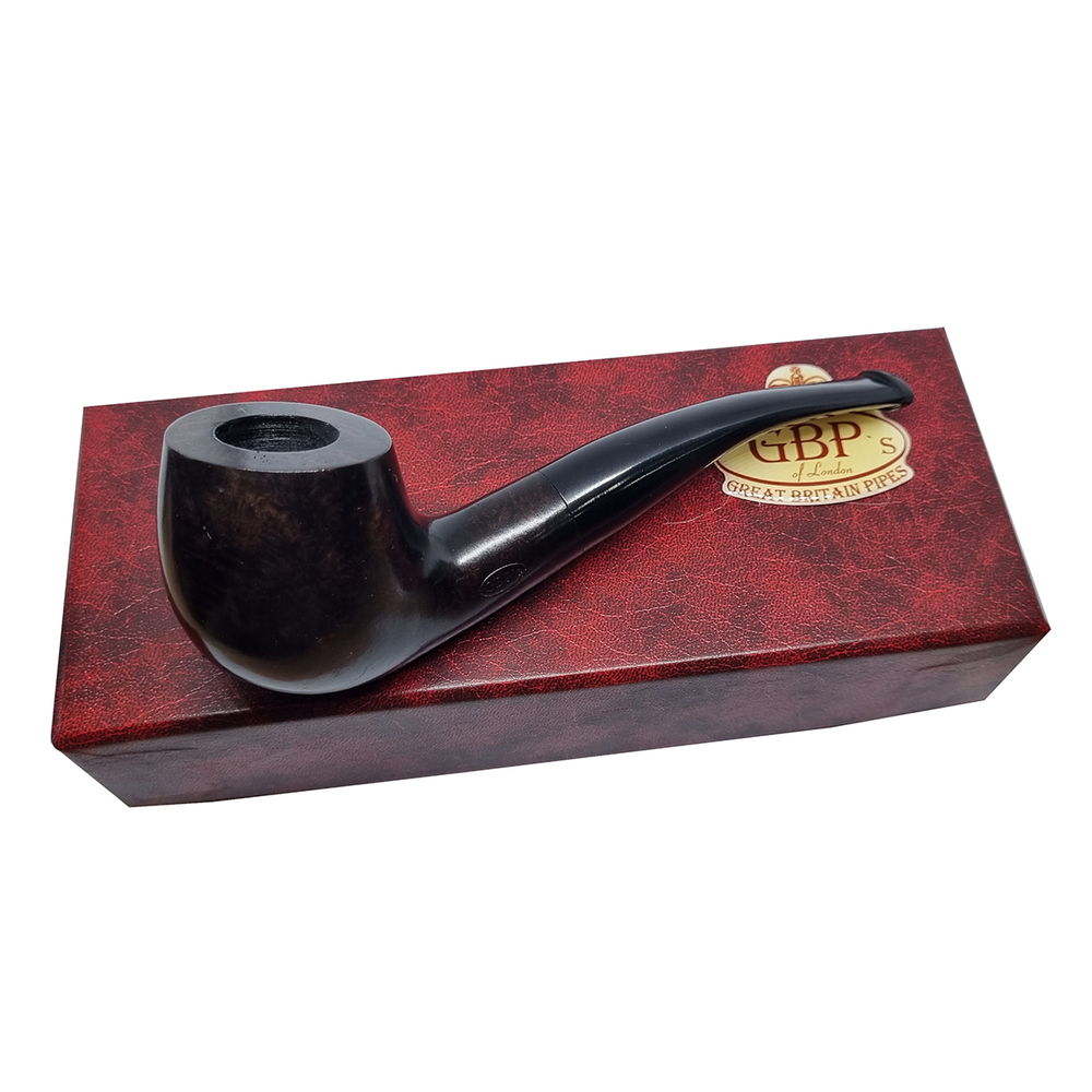 Трубка "GBP's" Paul Davis Sandblast Black №05 (9мм фильтр)