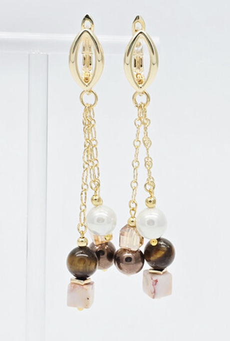 91003703 Серьги Selena Pearls