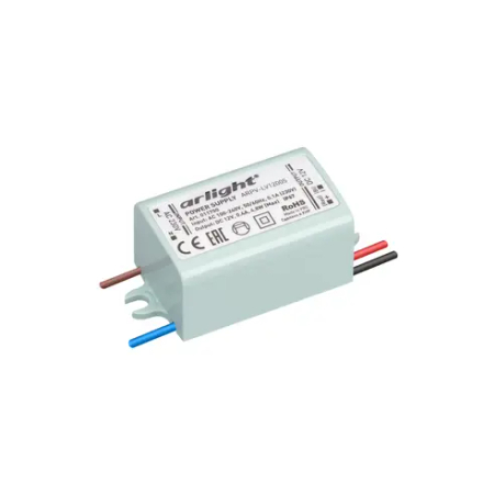 Блок питания ARPV-LV12005 (12V, 0.4A, 5W) (Arlight, IP67 Пластик, 2 года) 011750